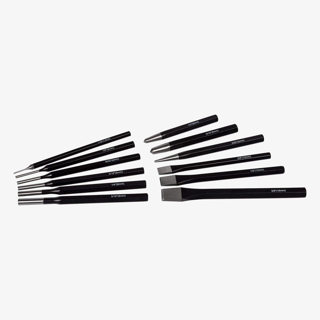 Roughneck ROU31180 Punch & Chisel Set 12 Piece