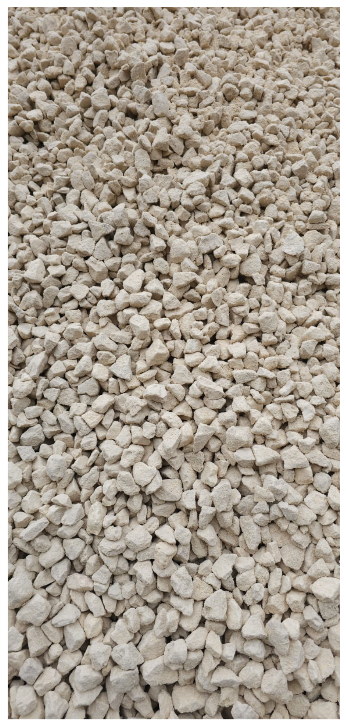 Limestone Buff 20mm Clean -per Bulk Bag