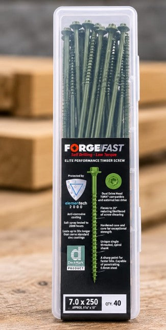 Forgefast Self Drilling Low Torque 7.0x250