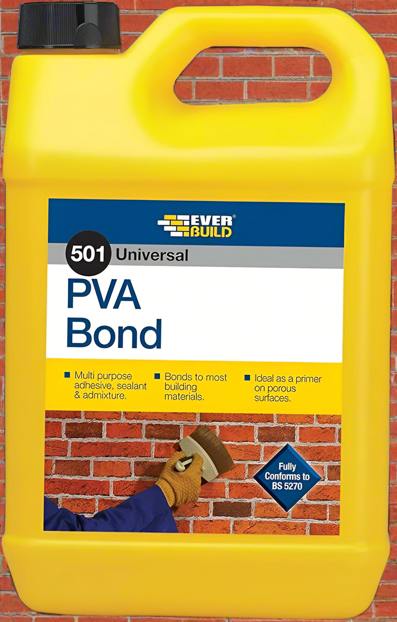 Everbuild 501 5 Litre PVA Bond Multi Purpose bonding Primer