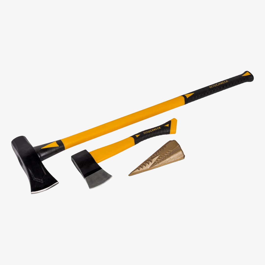 WOOD CUTTING AND SPLITTING SET - 3 PIECE