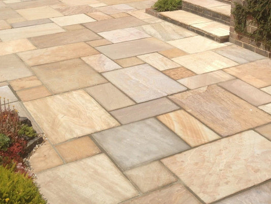 Camel Dust Indian Sandstone Patio Pack 22mm calibrated