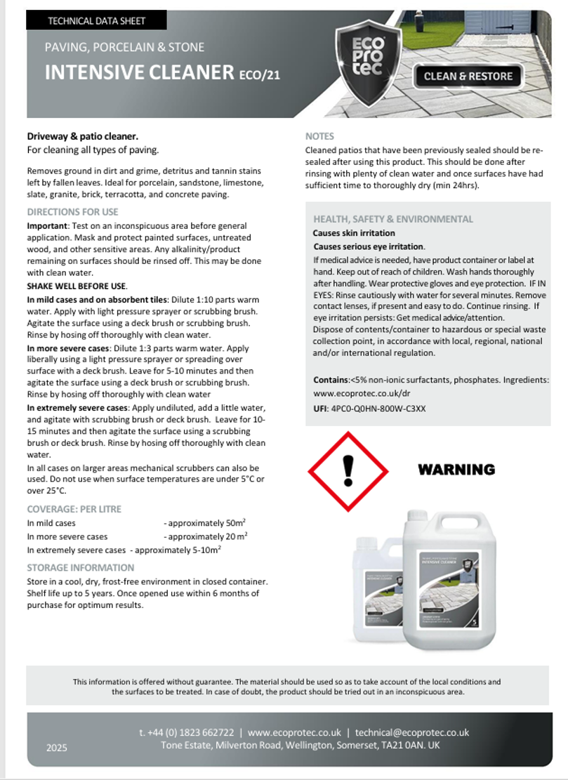 Intensive Cleaner