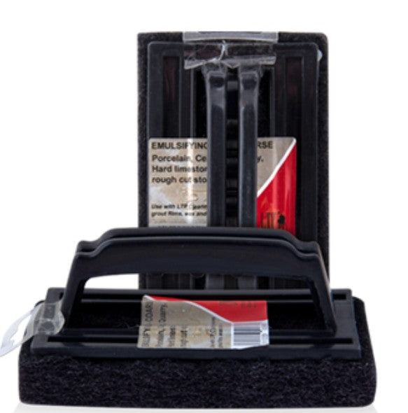 Coarse Black Pad with Handle