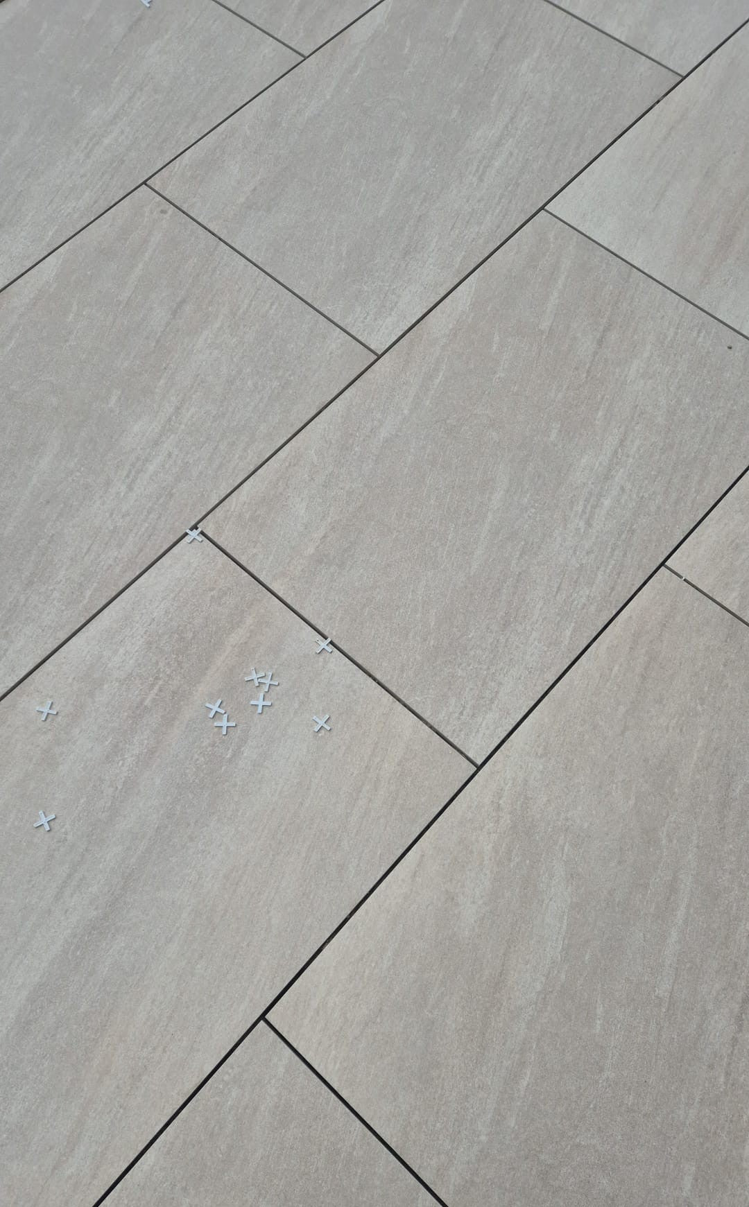 Acmite Grey Outdoor Porcelain Size: 600x900mm Thickness: 20mm (£28/m² )